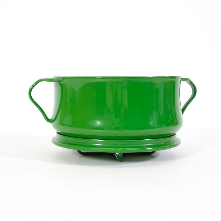 Cocotte Kobenstyle émaillée vert.