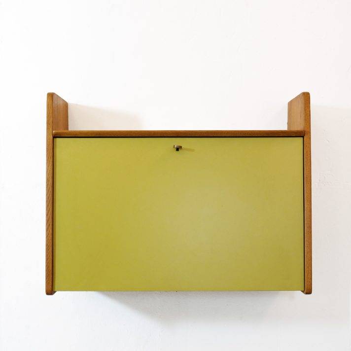 Wall desk by Marcel Gascoin , Sicam, 1955.