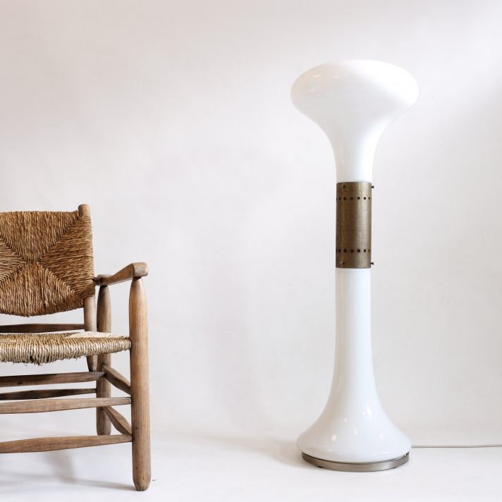 Floor lamp, i Numerati Soffiato,, Carlo Nason,  Mazzega, 1970.