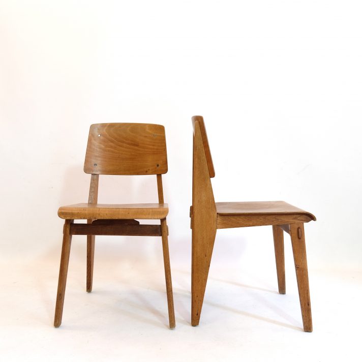 Standard chair « Tout bois » by Jean Prouvé, 1941.