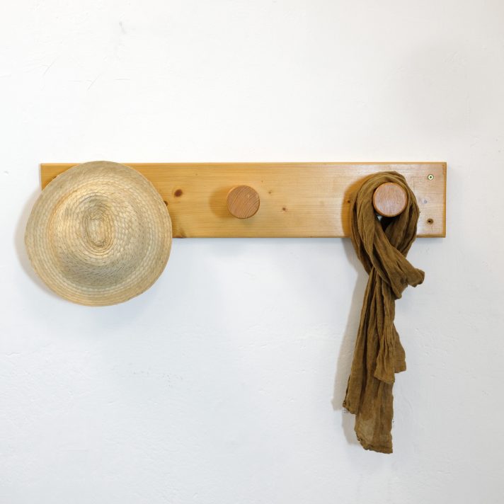 Charlotte Perriand, coat rack from Les Arcs, 1960s, 75 cm.