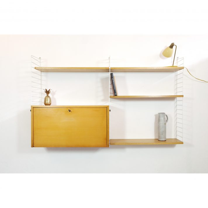 Kajsa & Nisse Strinning, String modular wall unit.