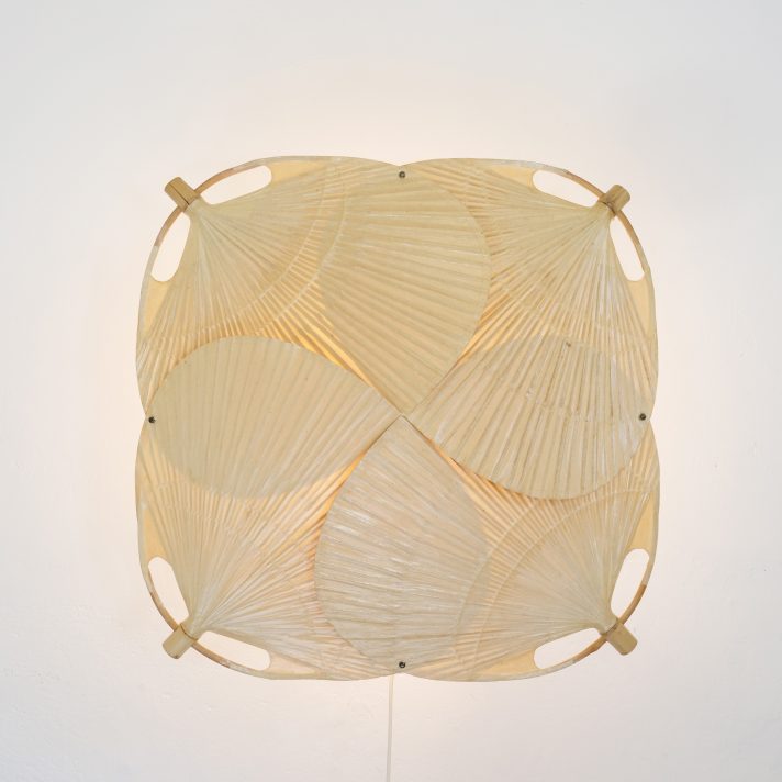 Ingo Maurer, Yotsuba ceiling or wall lamp, 1970s.