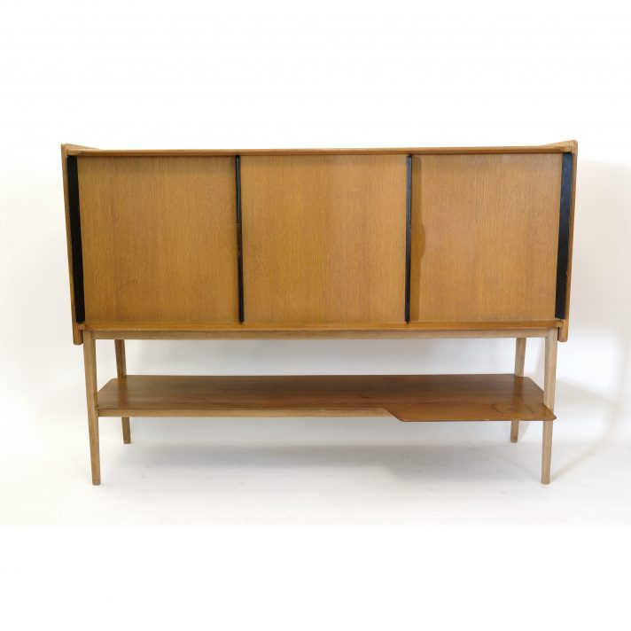 Roger Landault, high sideboard, Meuble ABC, 1950s.