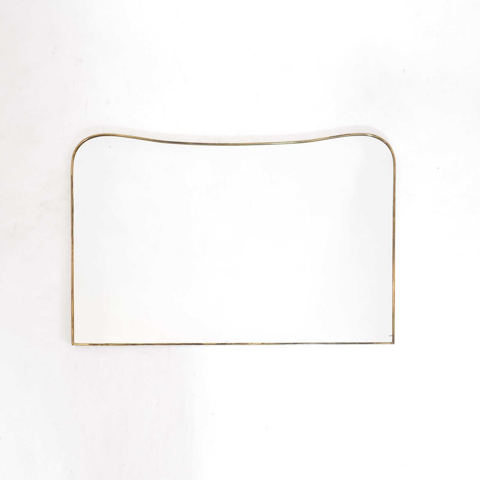 Très grand miroir italien des années 50, 118x78 cm.