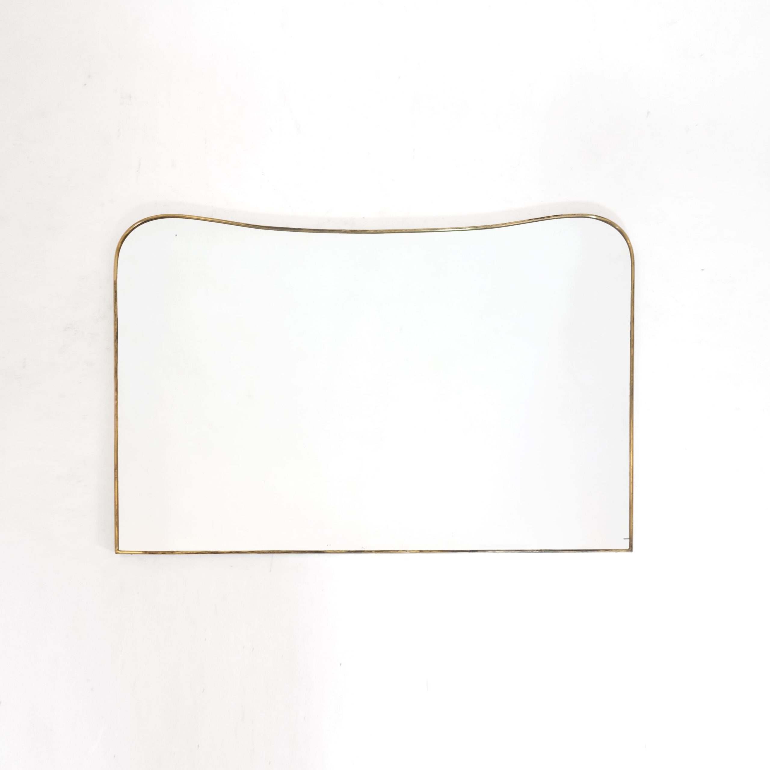 Très grand miroir italien des années 50, 118x78 cm.