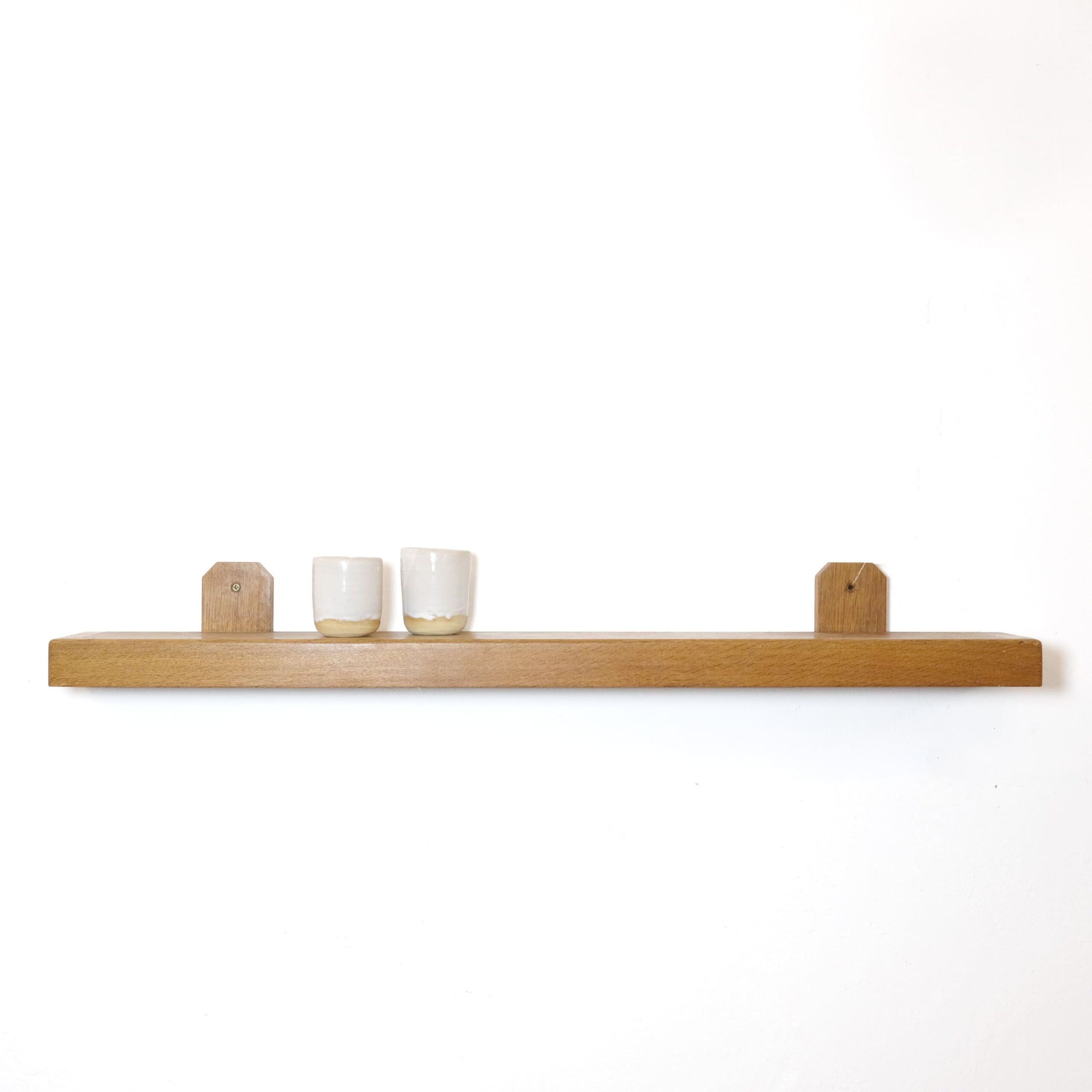 Robert Guillerme & Jacques Chambron, oak shelf.