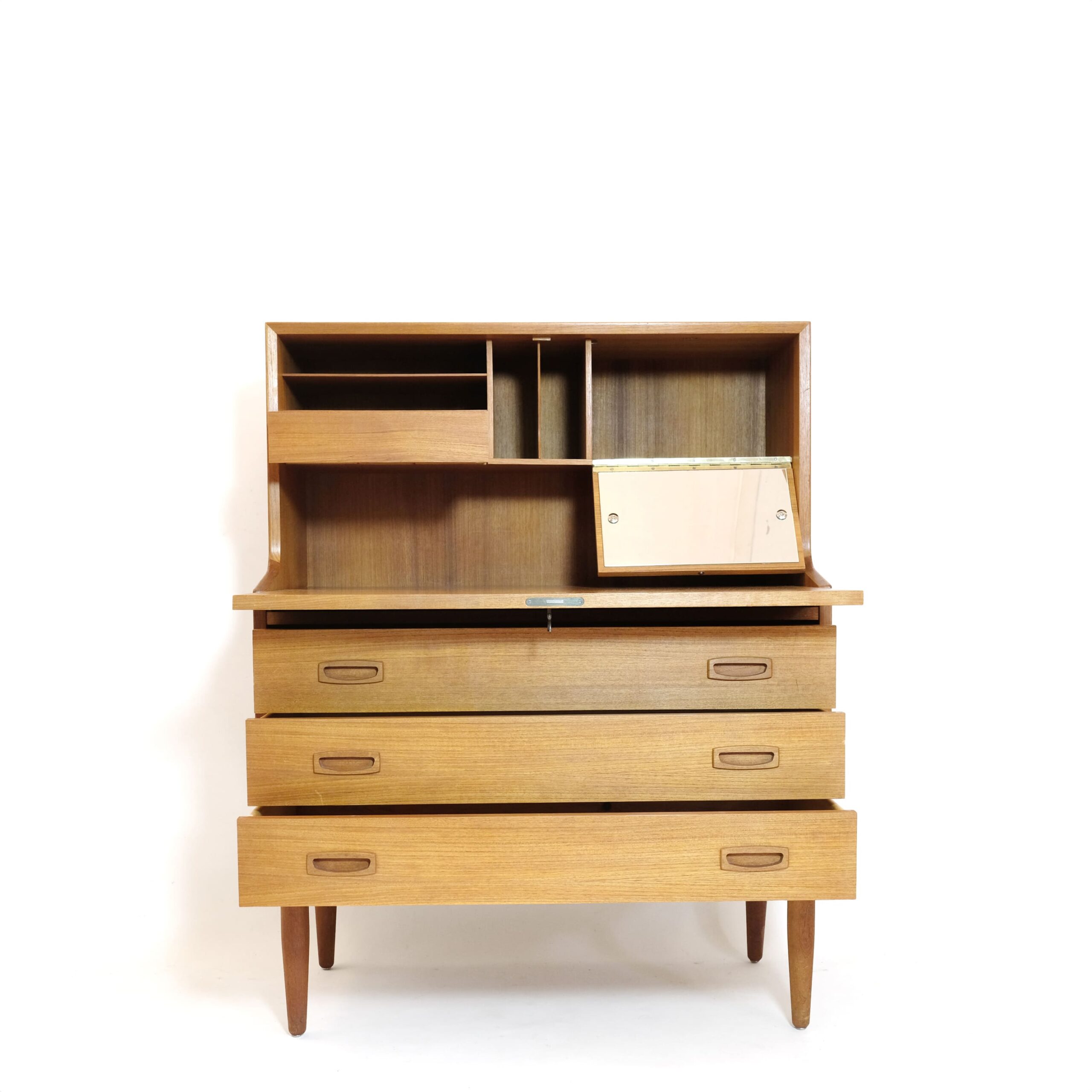 Arne Wahl Iversen, secrétaire coiffeuse, Vinde Mobelfabrik, 1965.