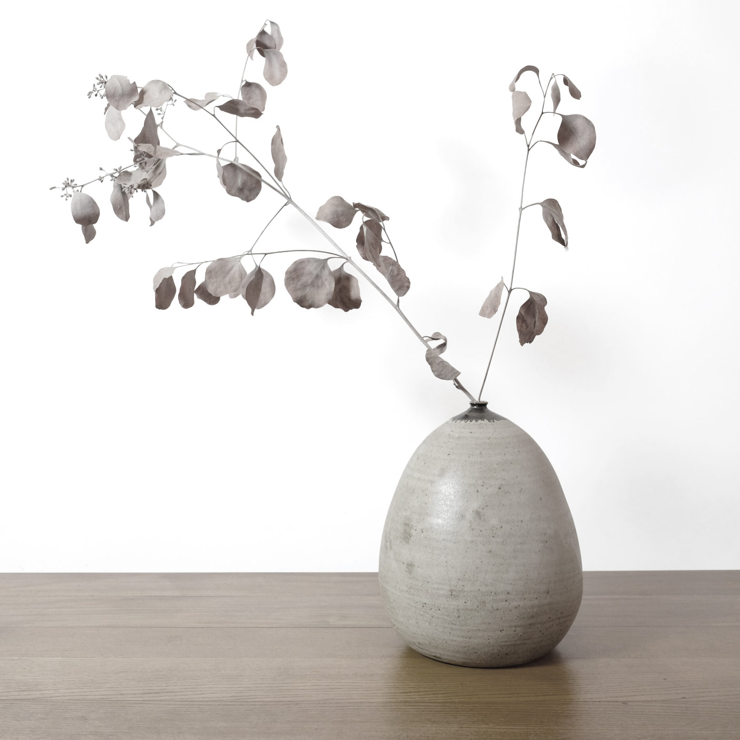 Vase en grès émaillé des années 60-70.