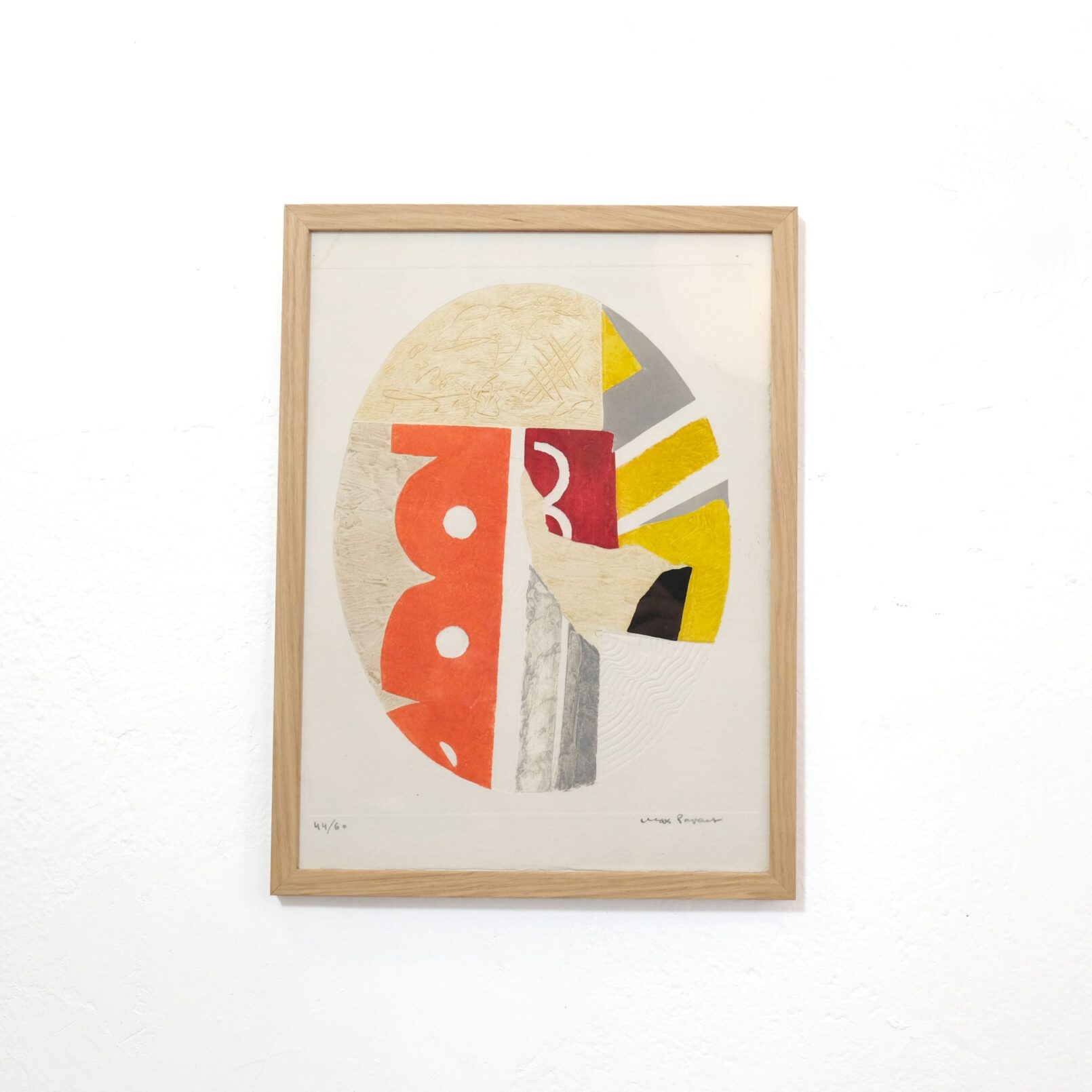 Max Papart, laid-down etching no 2.
