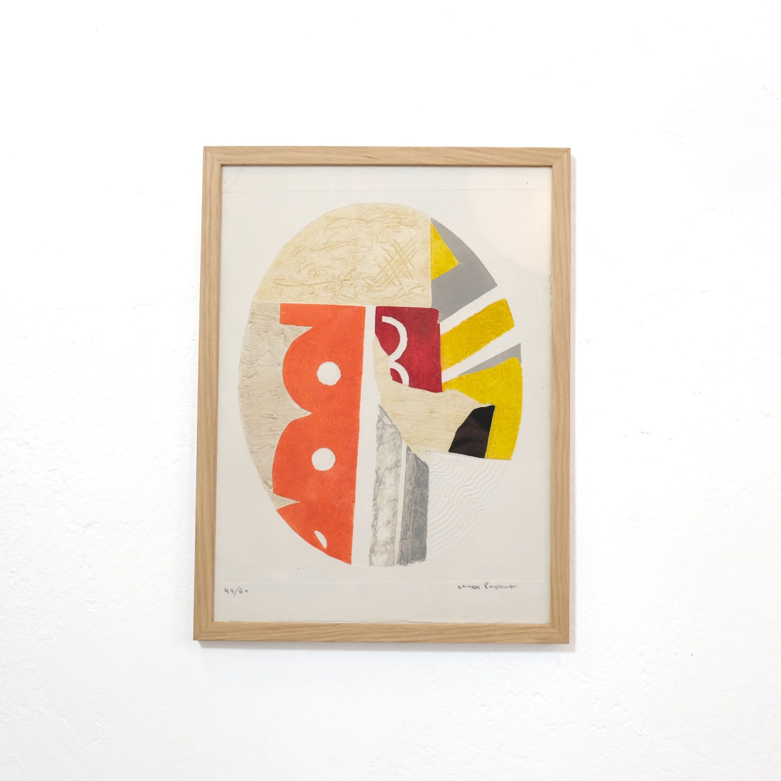 Max Papart, laid-down etching no 2.
